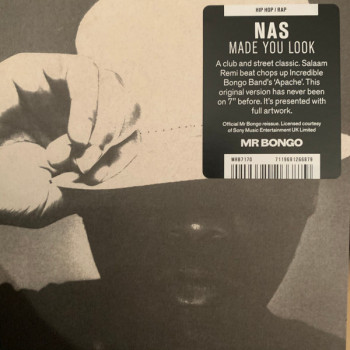 Nas - Nasir Jones – Made You Look - 7"